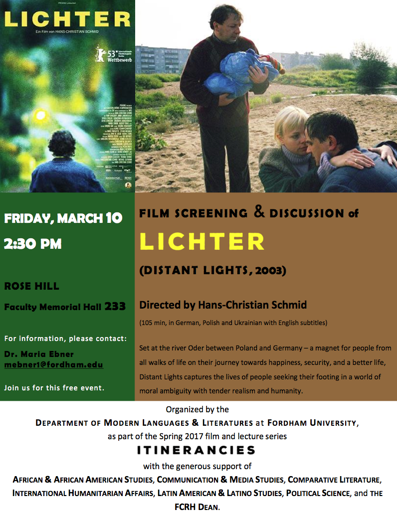 Film Screening: Lichter