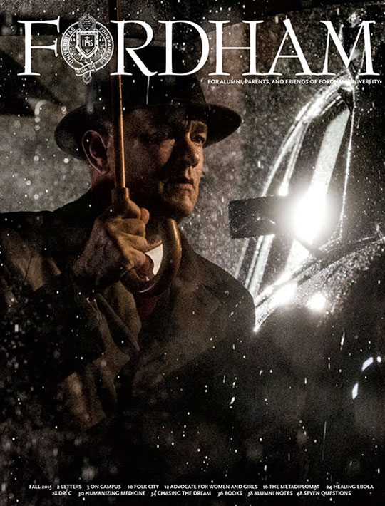 Cover of Fordham Magazine Fall 2015