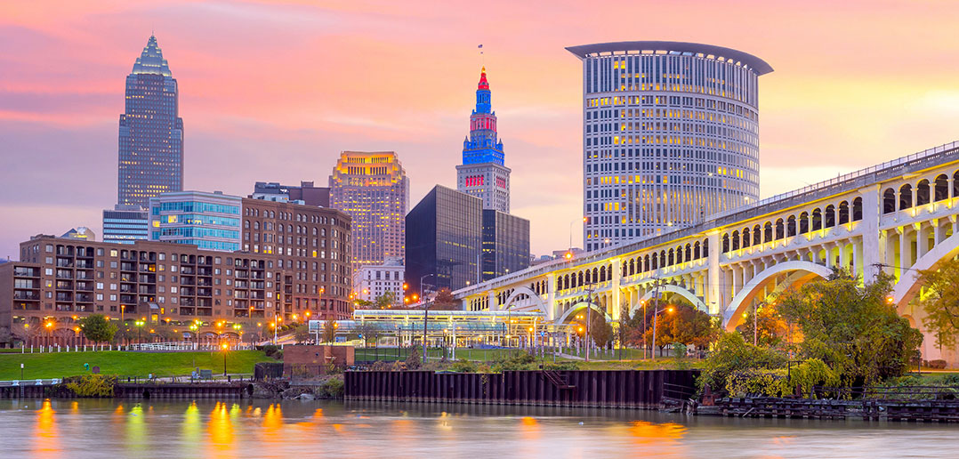 Cleveland skyline