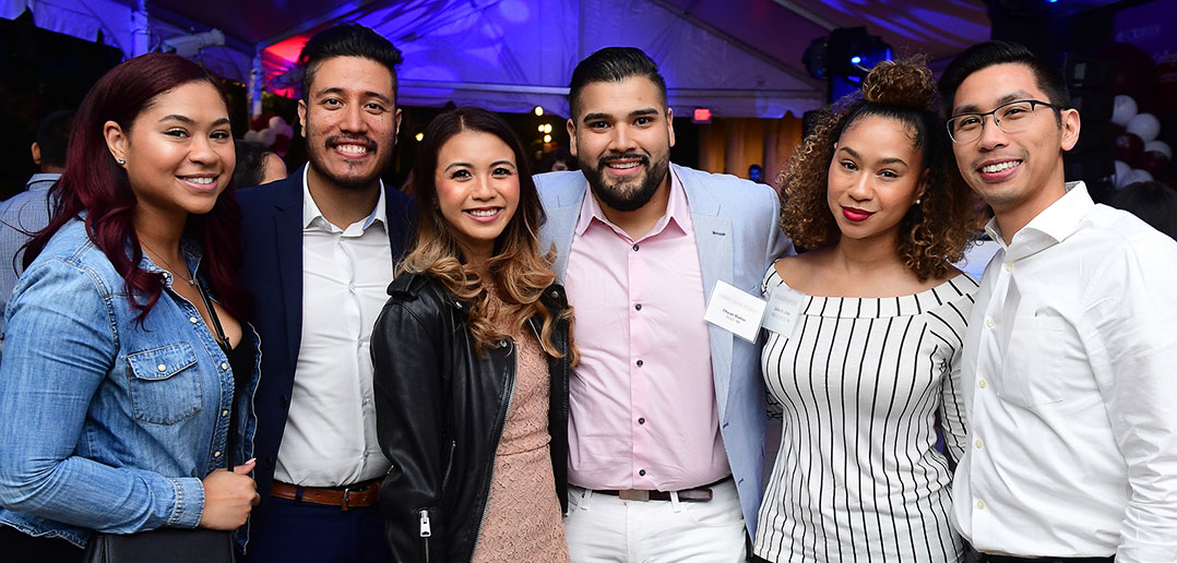 Alumni at the Fordham College at Lincoln Center reunion