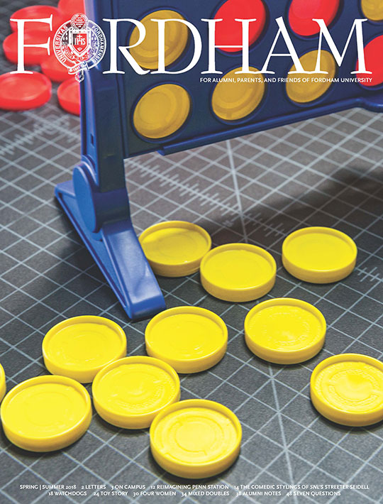 Cover of Fordham Magazine Spring/Summer 2018
