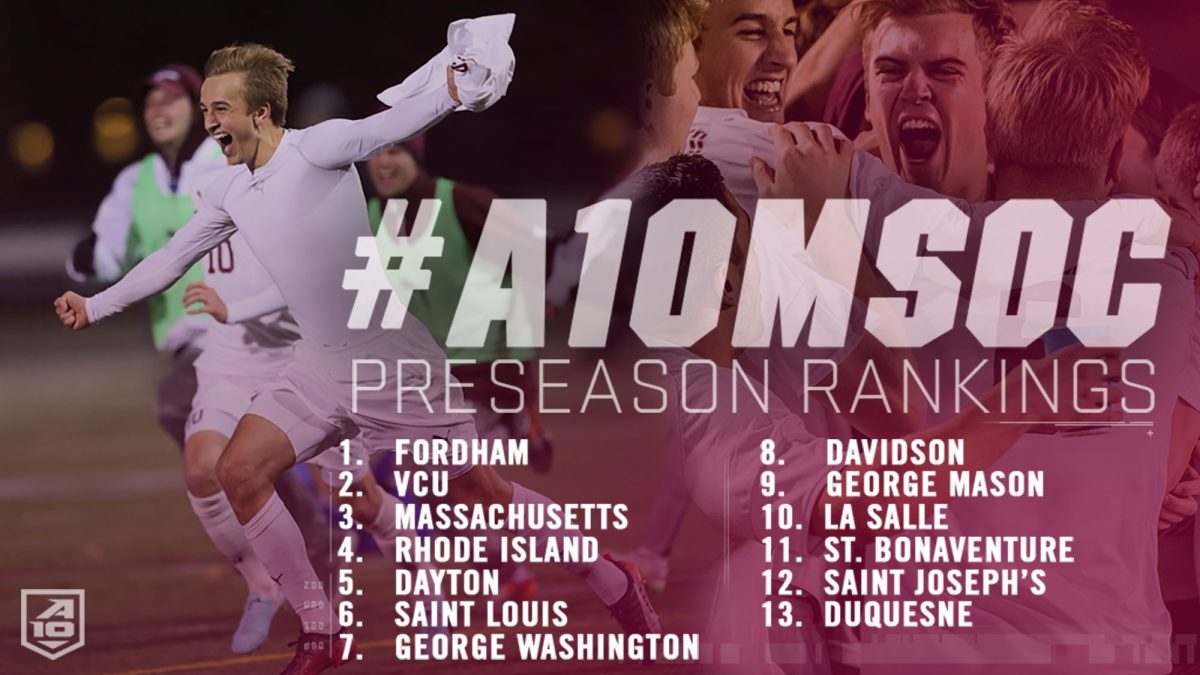 Atlantic 10 Announces Men's Soccer Preseason Poll