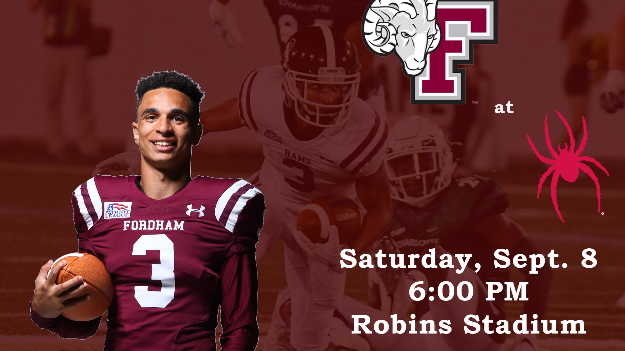 Football Travels to Richmond on Saturday