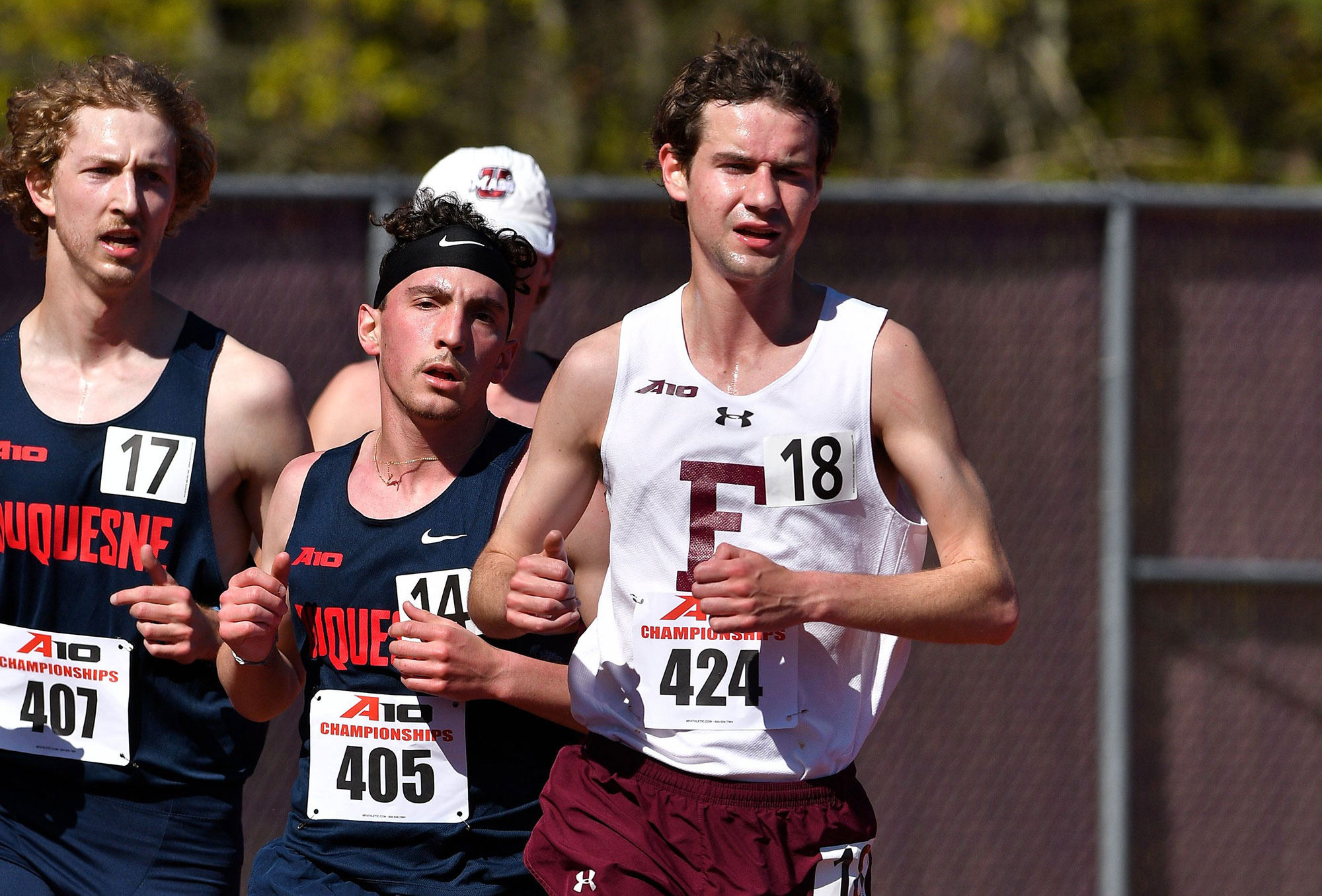 Men’s Track & Field in Eighth at A10 Championship