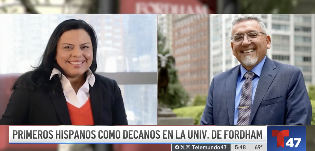 Rams in the News: First Hispanic Dean Duo at Fordham University