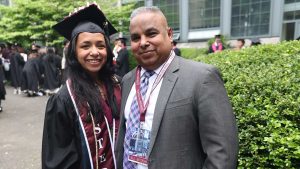 Father and Daughter Find ‘Second Family’ at Fordham