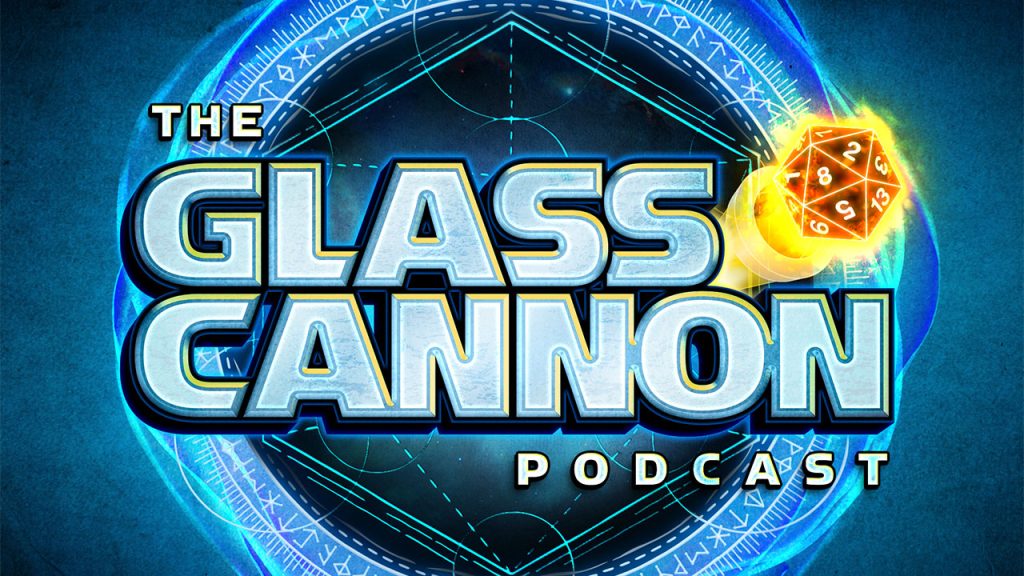 The Glass Cannon Podcast logo