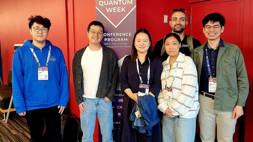 Zefan Du, Ying Mao (Professor, Computer & Information Sciences), Shuwen Kan, Yanni Li, Panayiotis Christou, and Miguel Palma.