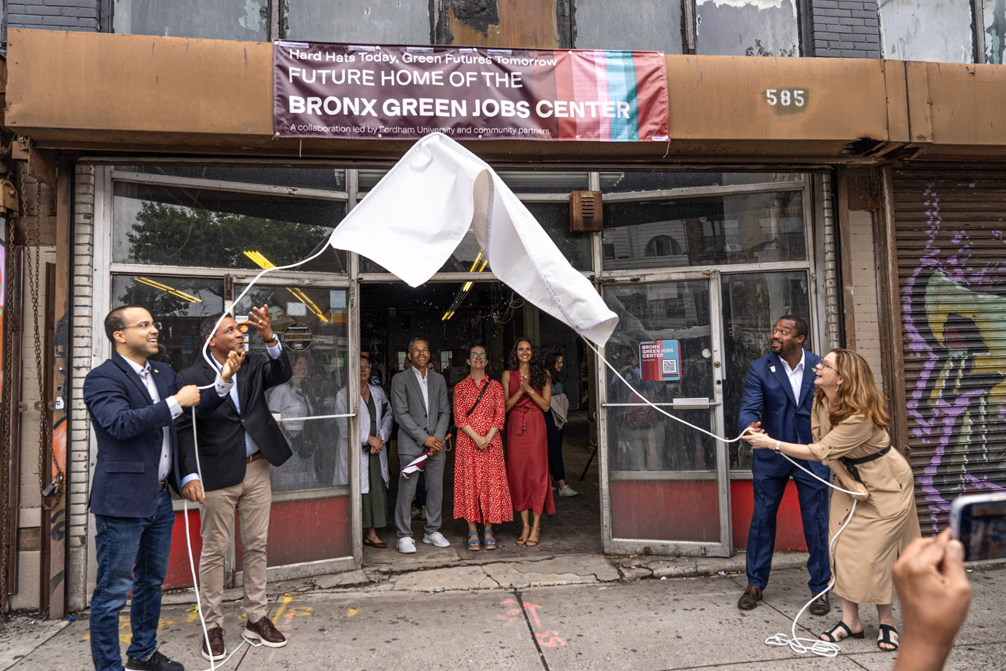 Fordham Launches Bronx Green Jobs Center