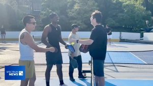 Spectrum News NY 1: Fordham Veterans’ Center Serves Up Pickleball in Central Park to Bring Vets Together