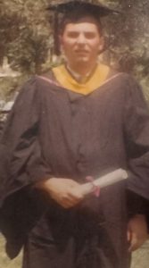 Al DiStefano at Commencement in June 1969