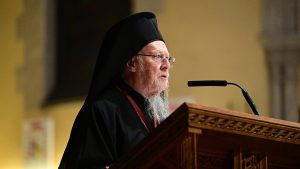 Global Leader of Orthodox Christians Urges Compassion, Care for Planet in Fordham Visit 