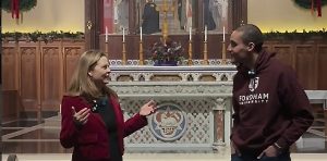 Up the Aisle: President Tetlow Talks Jesuit Roots, Perks of NYC Campuses, Legendary Alumni