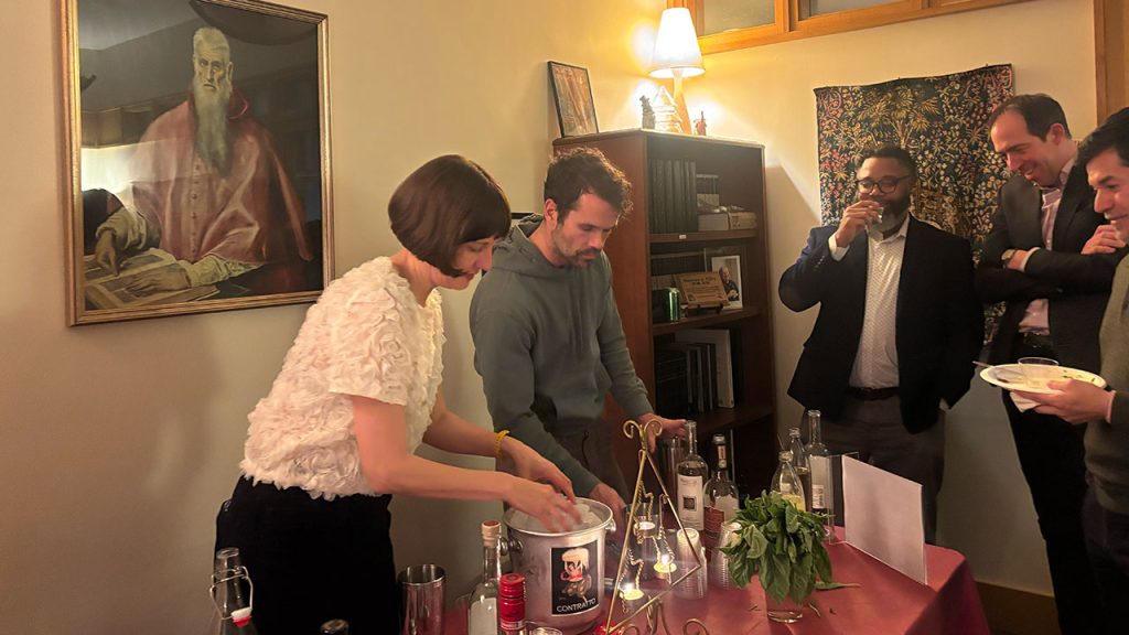 Sacred Spirits: Raising a Glass to a Theology Department Tradition