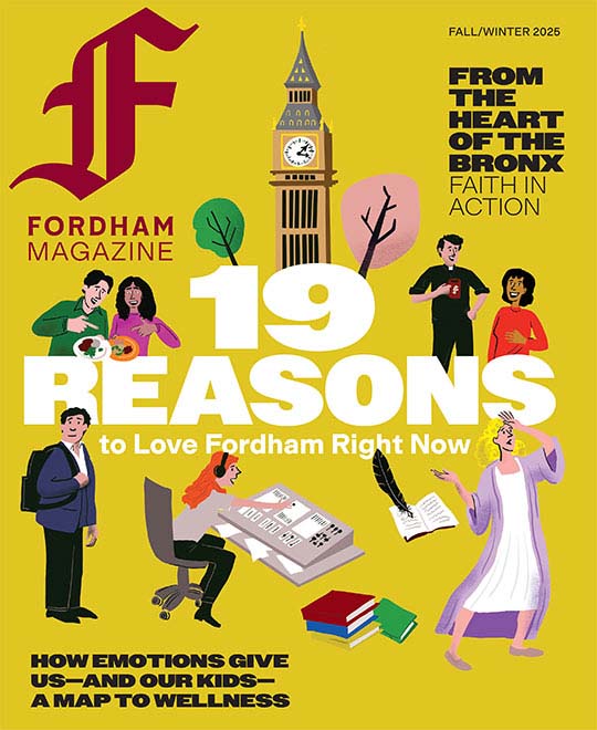 Fordham Magazine Fall/Winter 2025 cover image