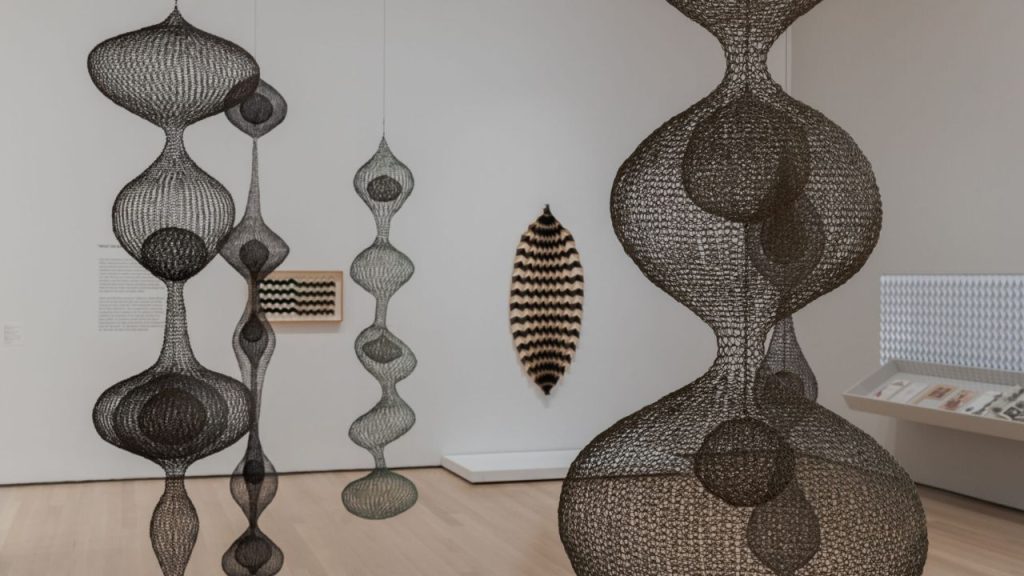 The Ruth Asawa exhibit at MoMA