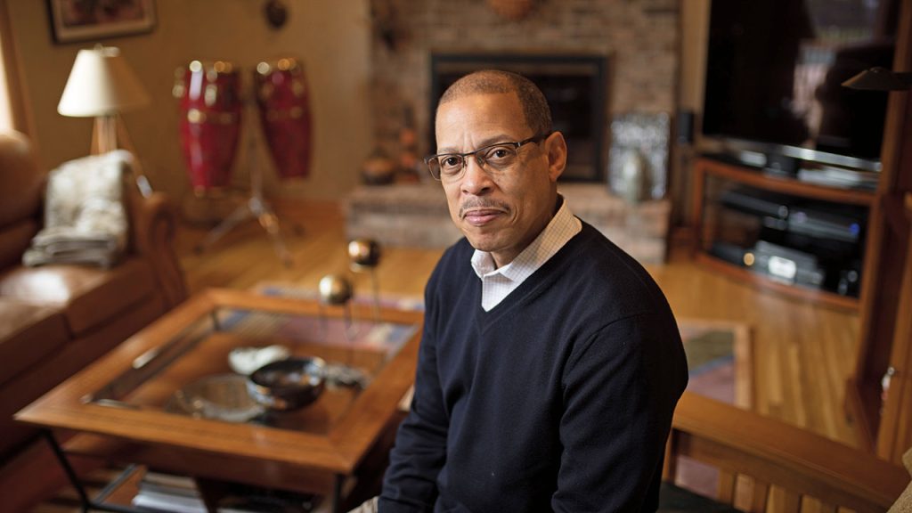 In New Memoir, Anthony Carter Shares Hard-Earned Hope Anthony Carter in his home.