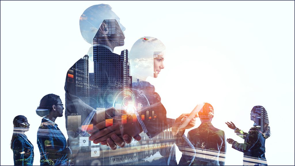 Are Companies Allowed to Put Ethics First? A stylized photo montage of corporate life