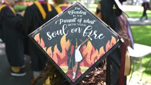‘Be Fearless’ and Other Commencement Cap Messages from the Class of 2026