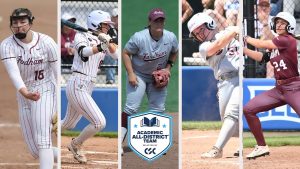 Five Softball Rams Named CSC Academic All-District