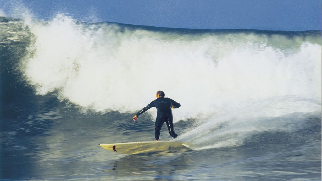 Surf’s Up at Lower Trestles Bob Mignogna surfing Lower Trestles