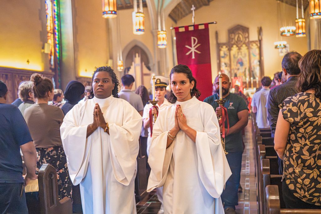Procession of the Mass of the Holy Spirit at Rose Hill