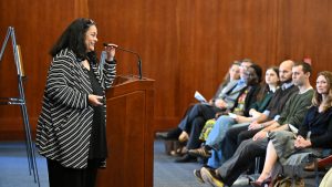 Philosophy, Race, Psychometrics—Endowed Chairs Share Their Scholarship at Installation Ceremony