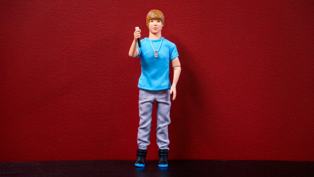 A Justin Bieber Barbie doll