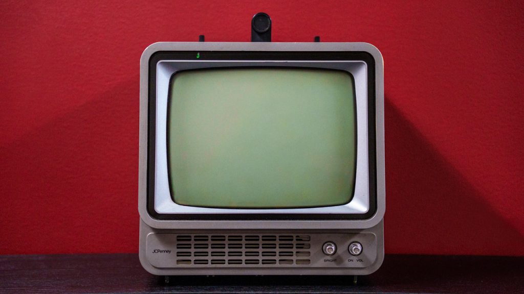 An old TV