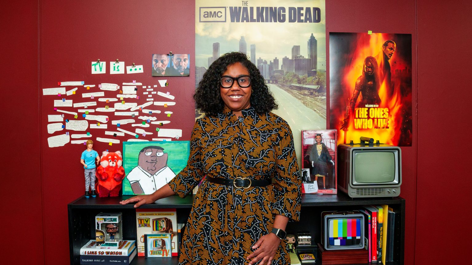 What’s on My Desk: Brandy Monk-Payton Brandy Monk-Payton smiling in her office